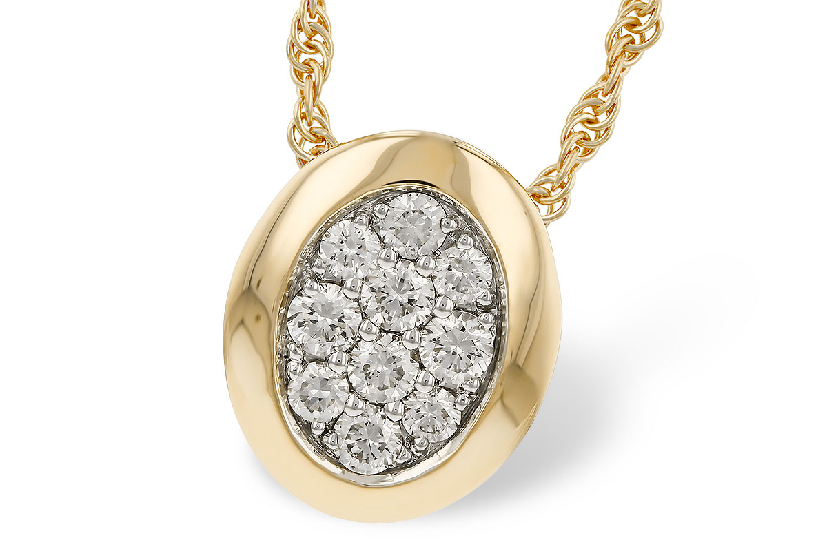 B274-88194: NECKLACE .25 TW