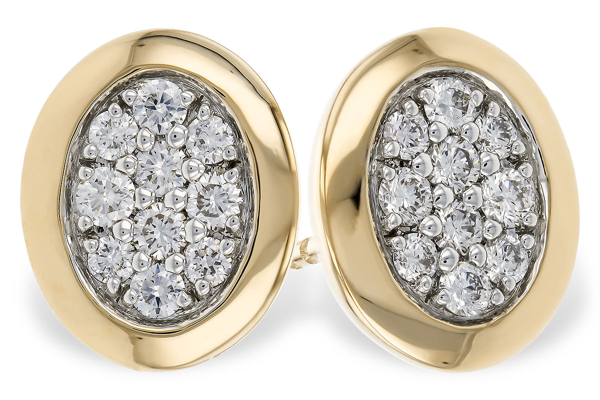 B274-88203: EARRINGS .39 TW