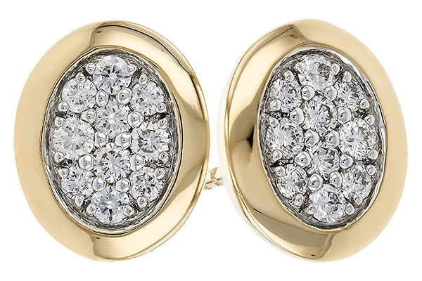 B274-88203: EARRINGS .39 TW