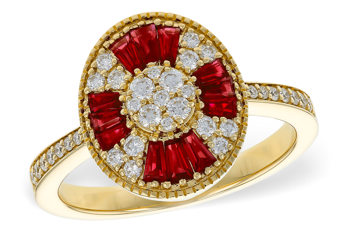 B274-88258: LDS RG .54 TW RUBY .84 TGW