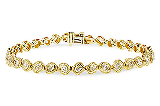 B274-89158: BRACELET 2.15 TW FANCY CUT DIAMONDS