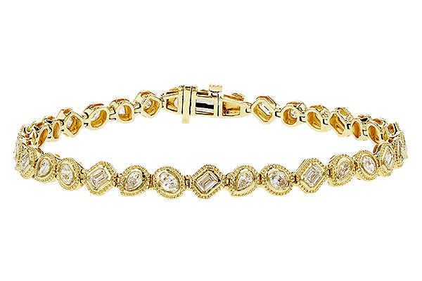 B274-89158: BRACELET 2.15 TW FANCY CUT DIAMONDS