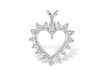 C006-66448: HEART PENDANT .45 TW