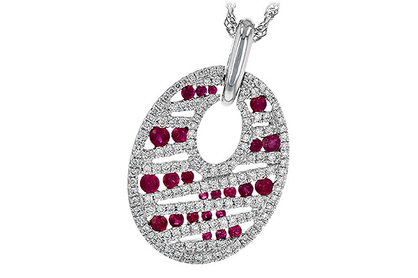 C183-99094: NECK .64 RUBY 1.12 TGW