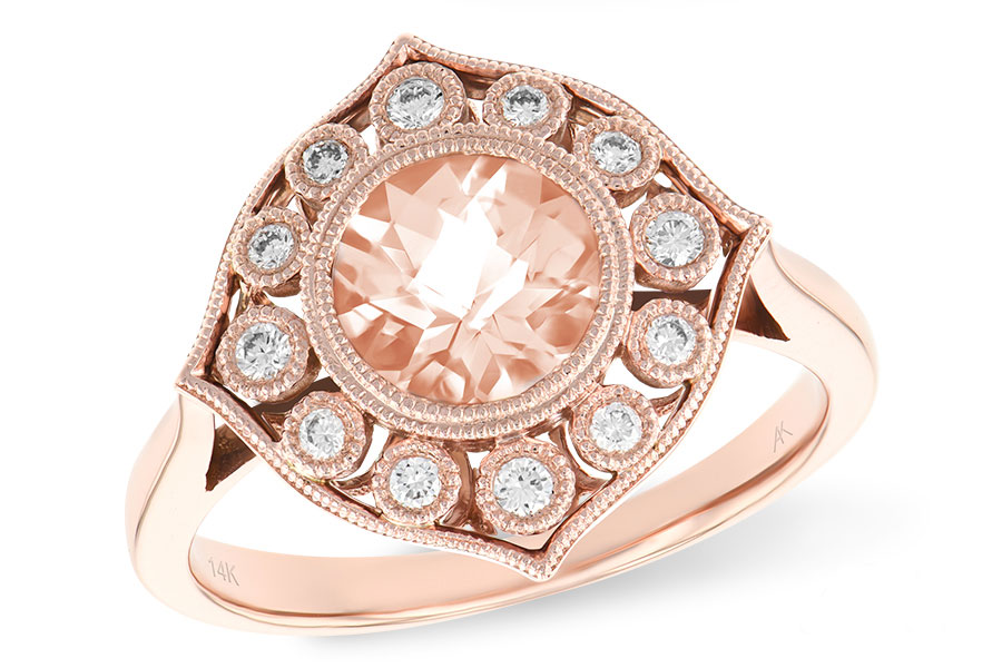 C188-49112: LDS RG .90 MORGANITE 1.05 TW