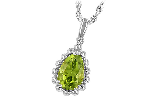 C189-40076: NECKLACE 1.30 CT PERIDOT