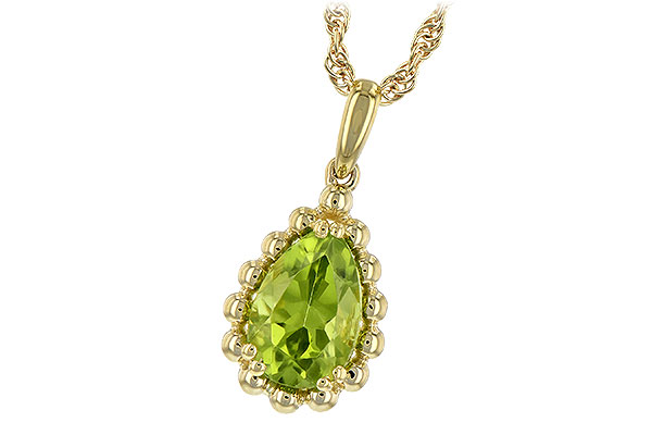 C189-40076: NECKLACE 1.30 CT PERIDOT