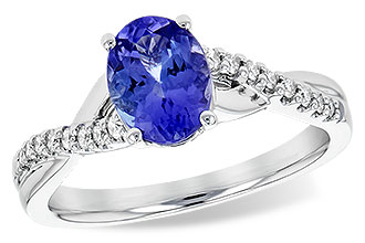C190-33712: LDS RG 1.20 TANZANITE 1.35 TGW