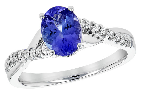 C190-33712: LDS RG 1.20 TANZANITE 1.35 TGW