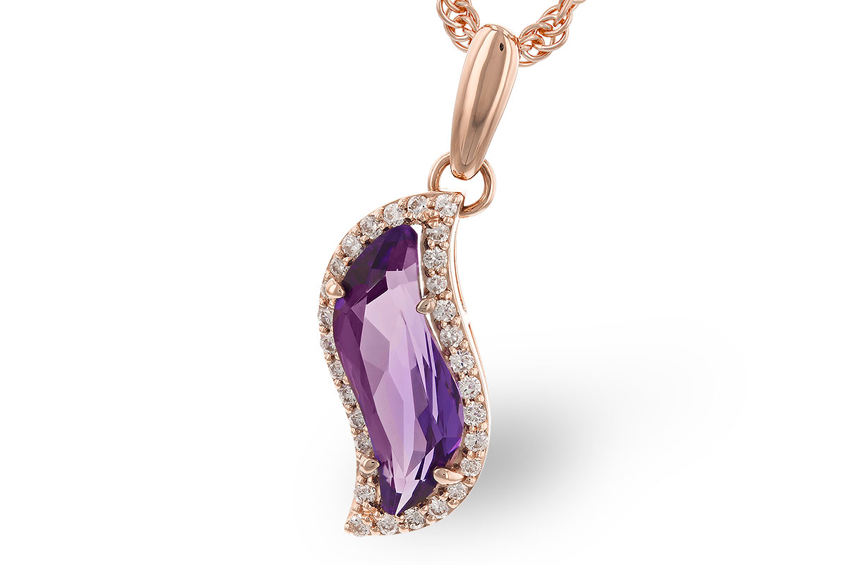 C273-94603: NECK 1.34 TW AMETHYST 1.48 TGW