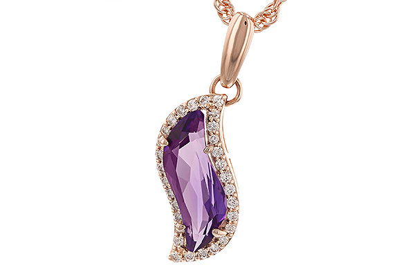 C273-94603: NECK 1.34 TW AMETHYST 1.48 TGW