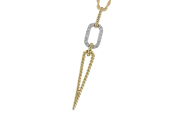 C274-83667: NECKLACE .14 TW