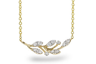 C274-84548: NECKLACE .32 TW (18")