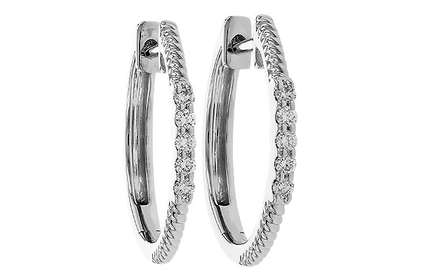 C274-86430: EARRINGS .11 TW