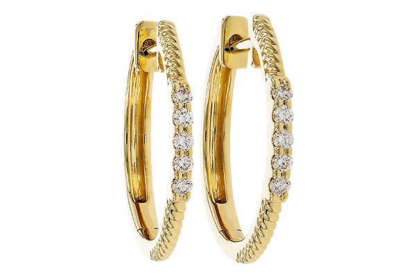 C274-86430: EARRINGS .11 TW
