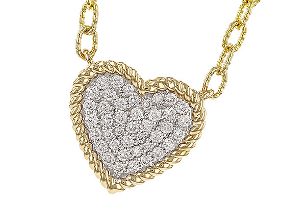 C274-87285: NECKLACE .32 TW (18")