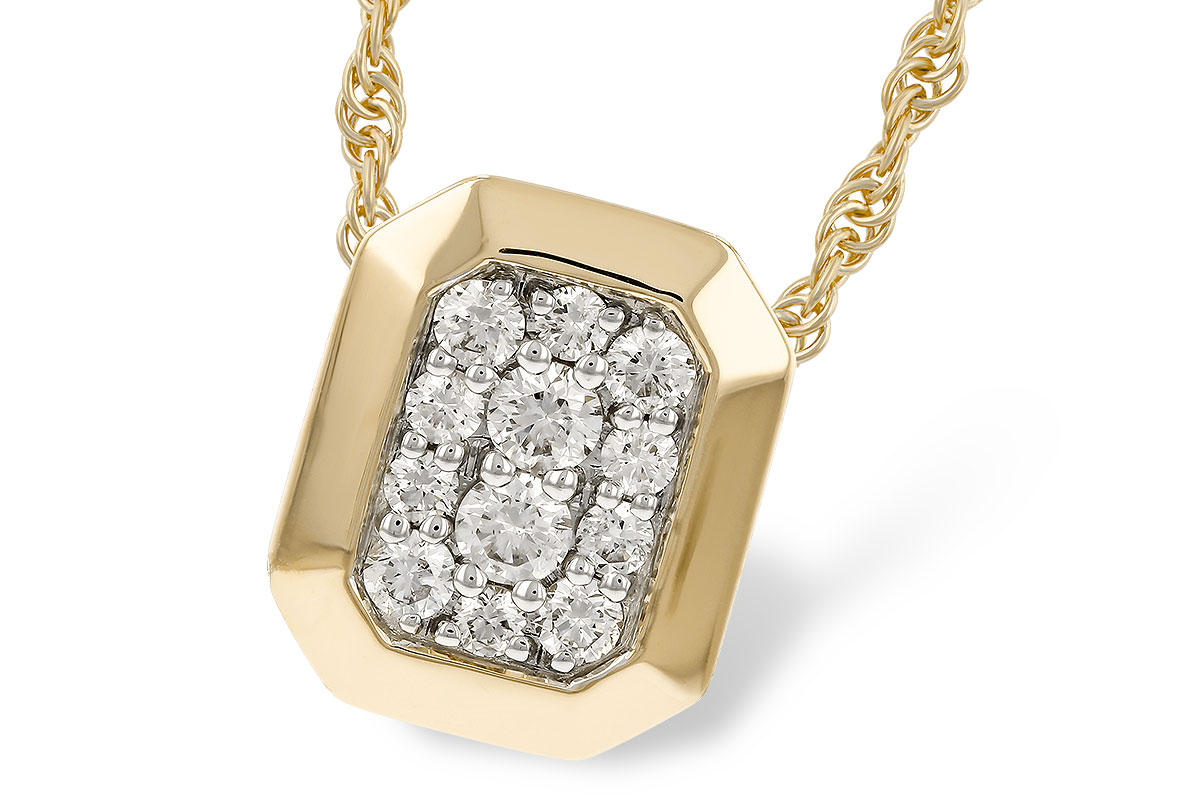 C274-88194: NECKLACE .25 TW