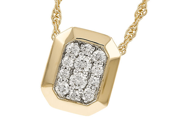 C274-88194: NECKLACE .25 TW