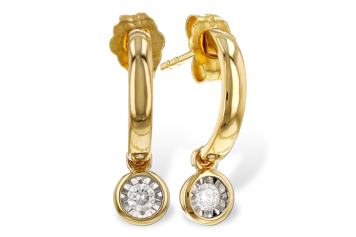 C274-88230: EARRINGS .10 TW