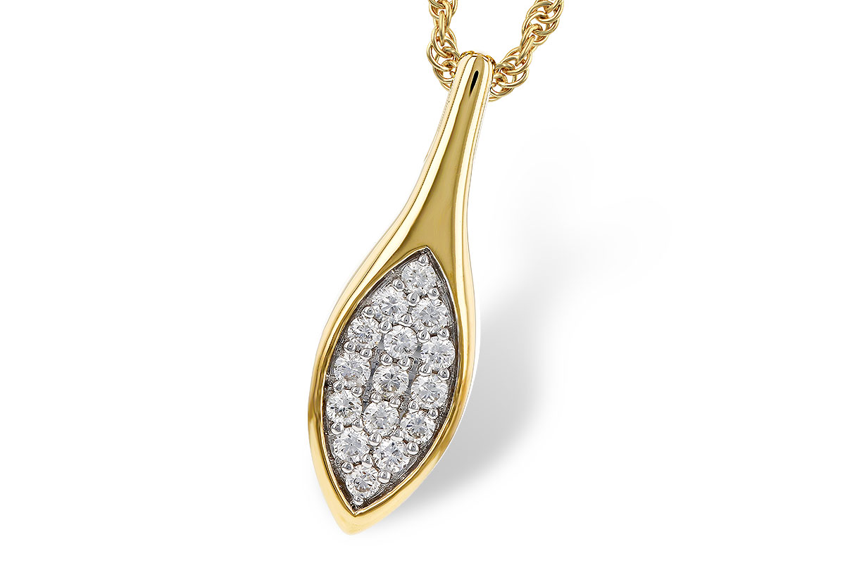 C274-88267: NECKLACE .20 TW