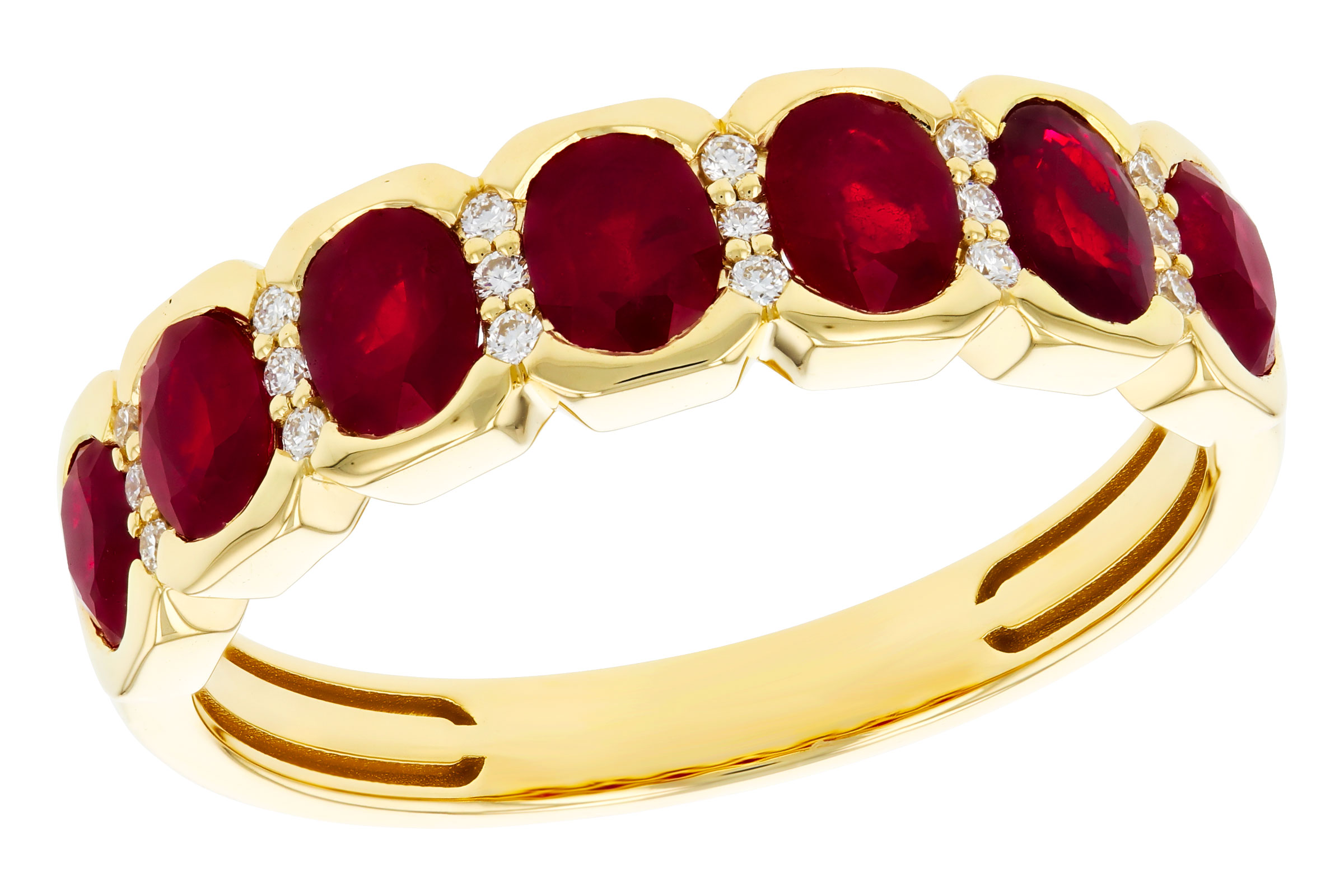 C275-74630: LDS WED RG 1.45 TW RUBY 1.52 TGW