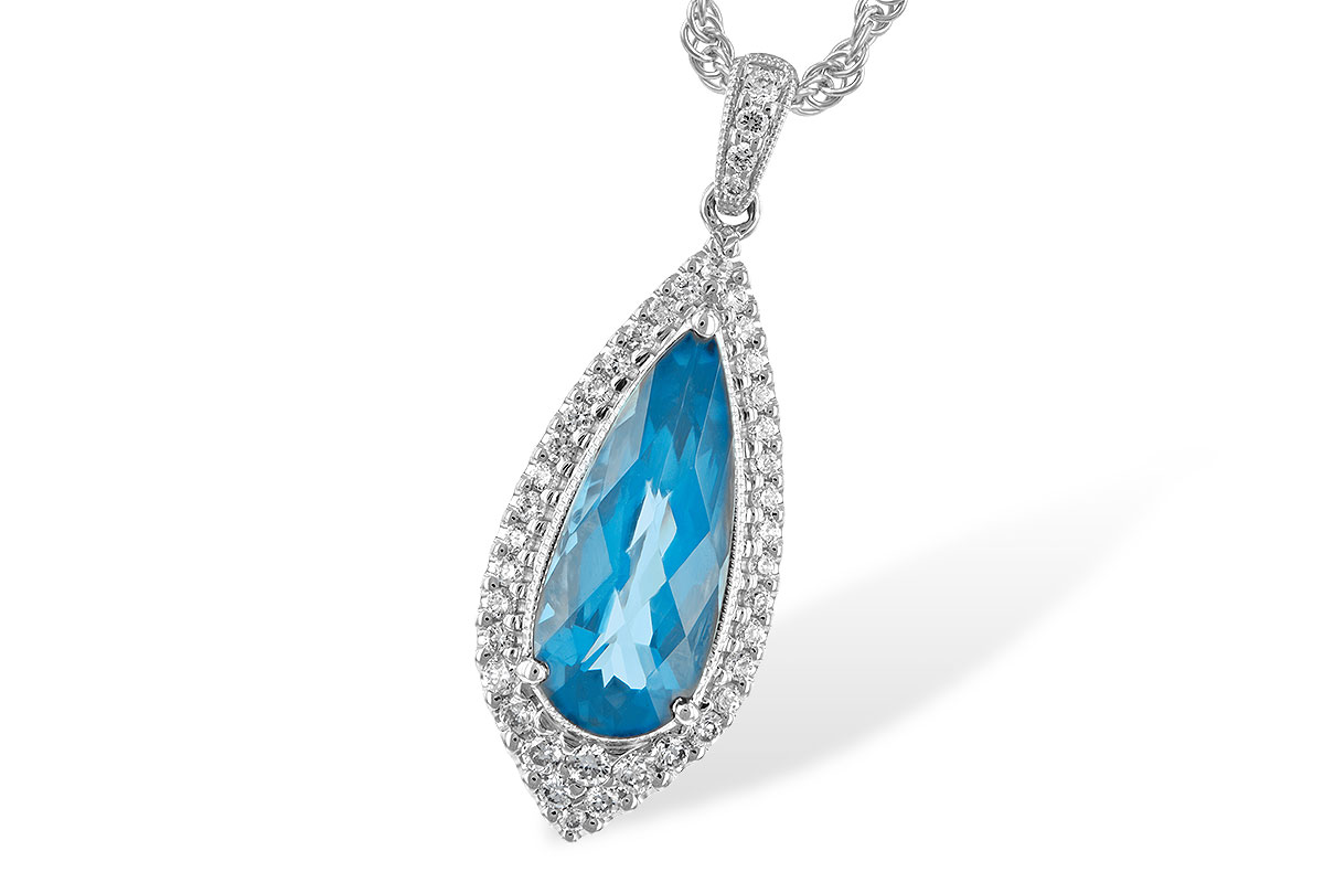 D189-39112: NECK 2.40 BLUE TOPAZ 2.65 TGW