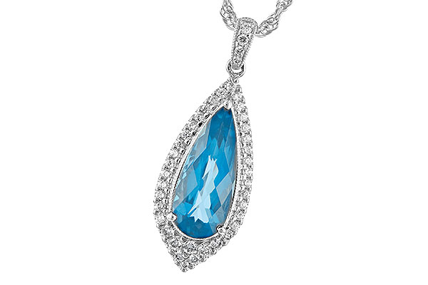 D189-39112: NECK 2.40 BLUE TOPAZ 2.65 TGW