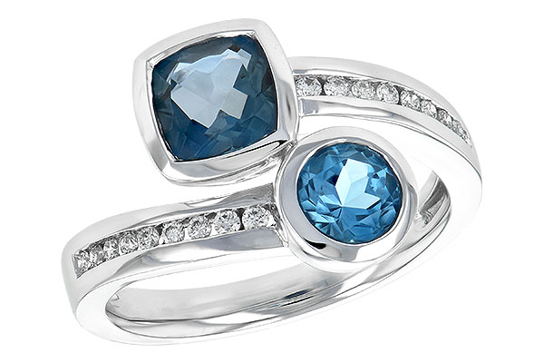 D189-44621: LDS RG 1.55 TW BLUE TOPAZ 1.70 TGW