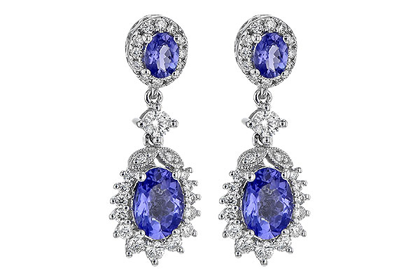 D190-32812: EARR 1.80 TW TANZANITE 2.33 TGW