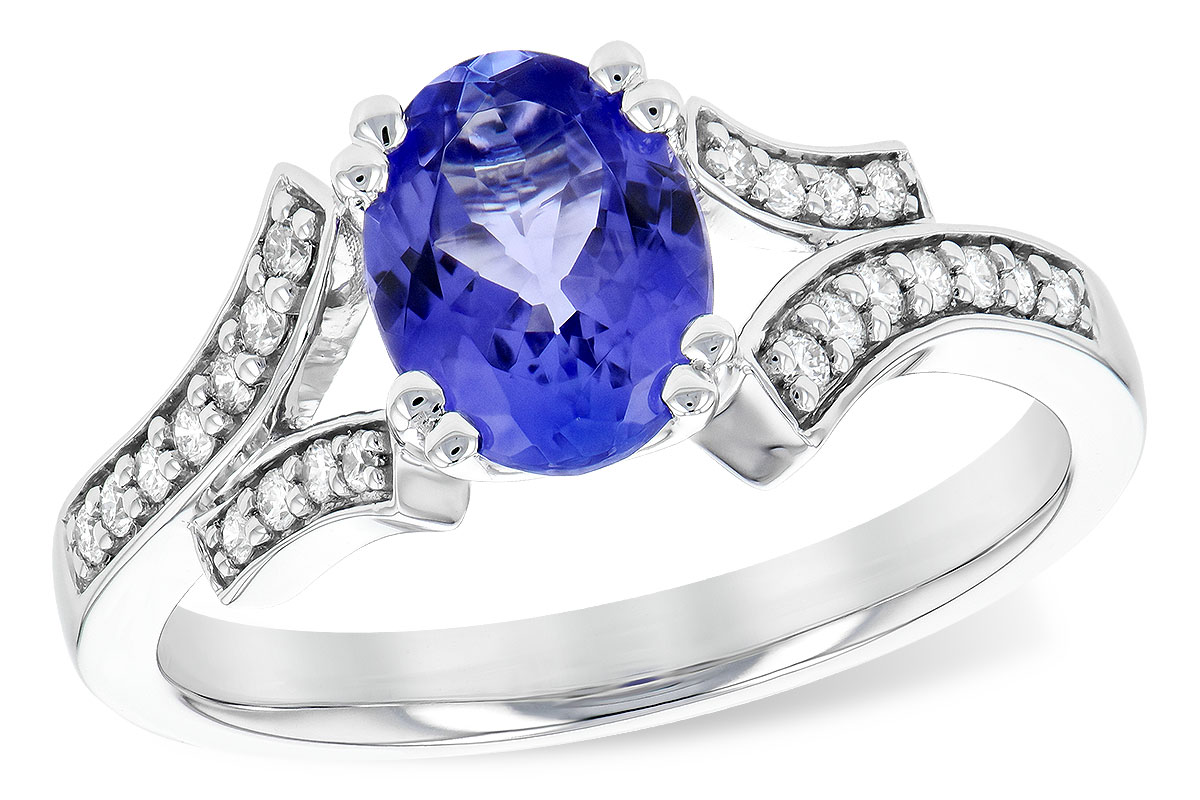 D190-33721: LDS RG 1.15 TANZANITE 1.30 TGW