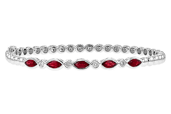 D190-34594: BANGLE 1.50 RUBY 1.63 TGW