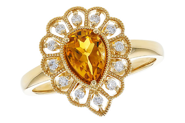 D273-93712: LDS RG .62 CITRINE .75 TGW