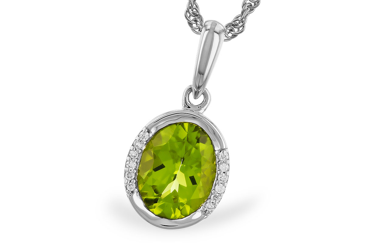 D273-94612: NECKLACE 1.72 TW PERIDOT 1.75 TGW (9x7 PER)