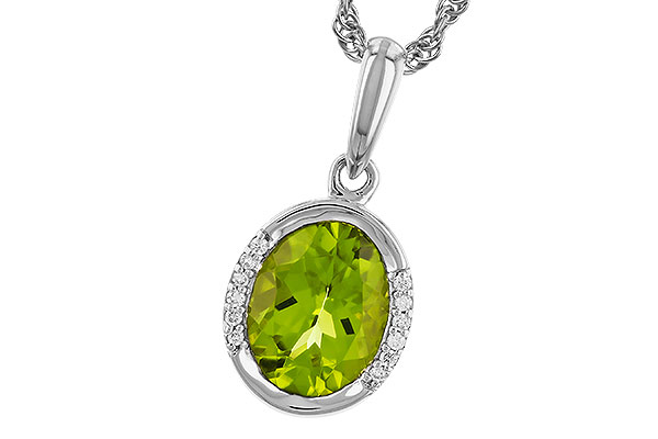 D273-94612: NECKLACE 1.72 TW PERIDOT 1.75 TGW (9x7 PER)