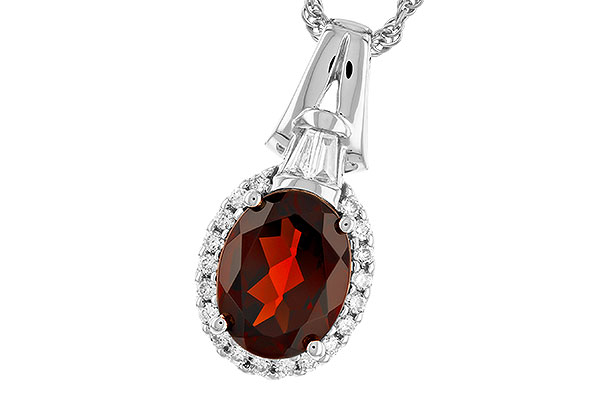 D273-97312: NECK 1.82 GARNET 2.02 TGW (9x7MM GAR)