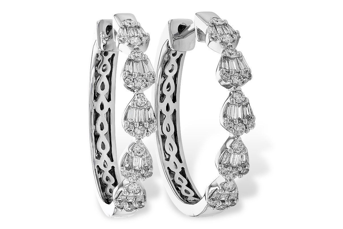 D273-97321: EARRINGS .20 BAG .47 TW