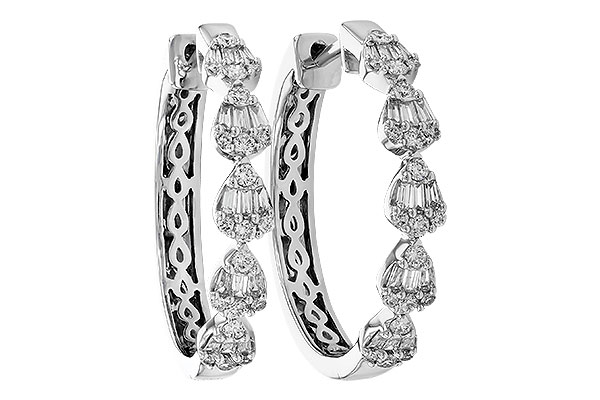 D273-97321: EARRINGS .20 BAG .47 TW