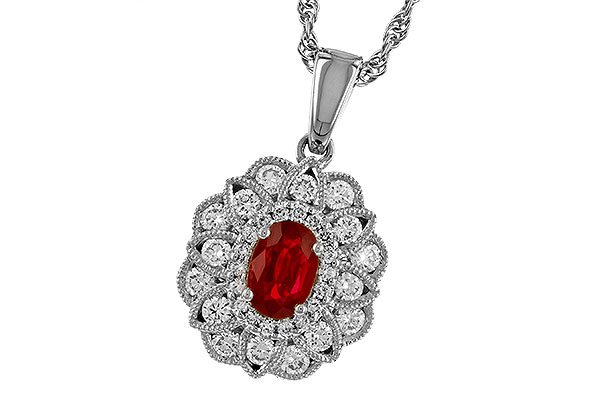 D273-98212: NECK .55 RUBY TW 1.07 TGW (6x4MM RUBY)