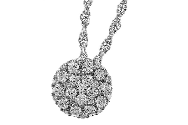 D274-84548: NECKLACE .25 TW