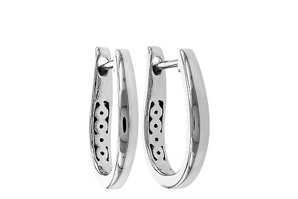 D274-87339: GOLD EARRINGS (15MM)