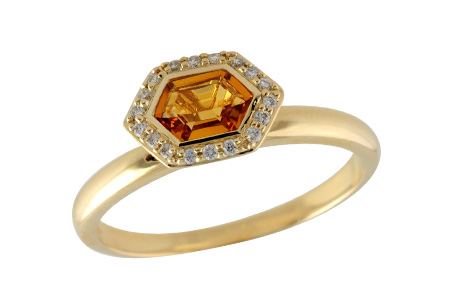 E186-68230: LDS RG .38 CITRINE .45 TGW