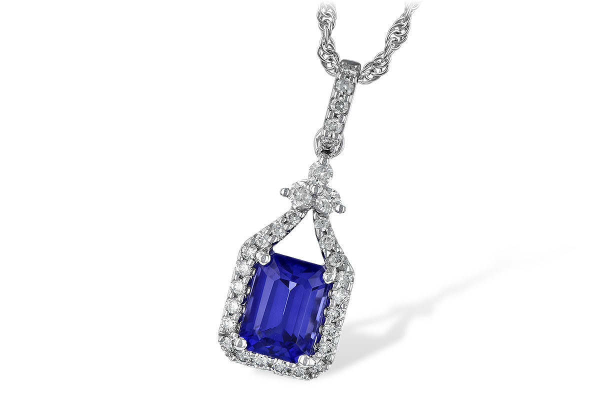 E190-27303: NECK 1.42 TANZANITE 1.72 TGW