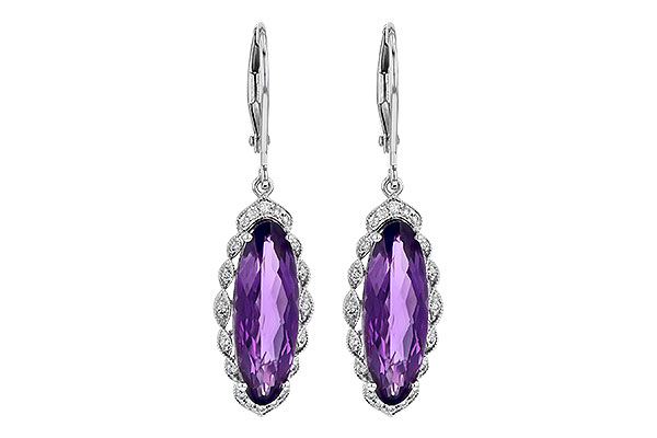 E190-34548: EARR 4.75 AMETHYST 4.90 TGW