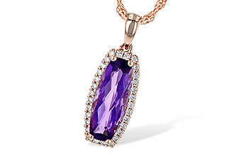 E190-34566: NECK 1.34 AMETHYST 1.46 TGW