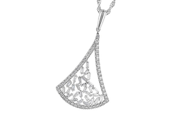 E273-05485: NECKLACE .50 TW