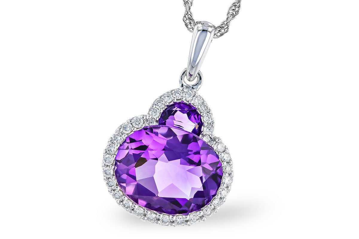 E273-91857: NECK 2.28 TW AMETHYST 2.42 TGW