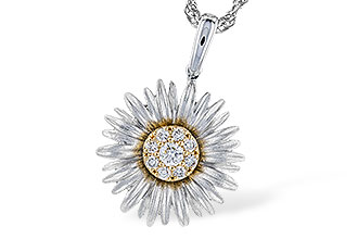 E273-93694: NECKLACE .10 TW