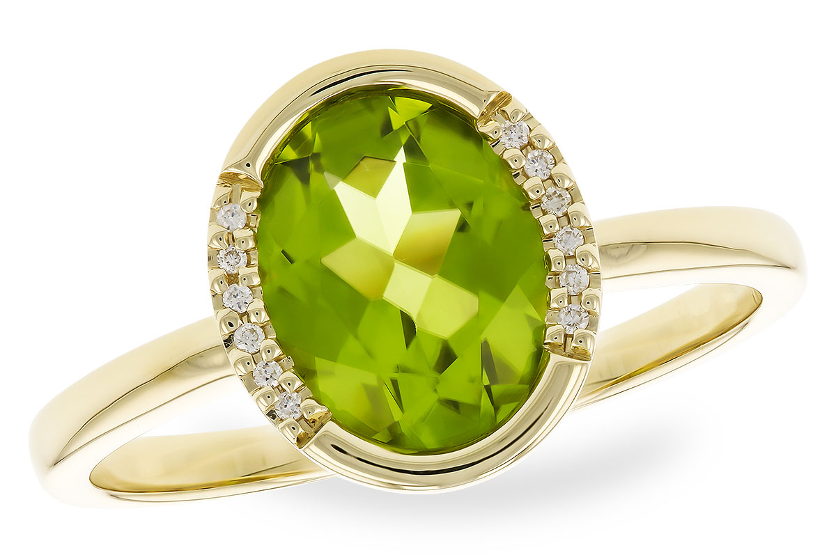E273-94612: LDS RG 1.72 TW PERIDOT 1.75 TGW (9x7 PER)