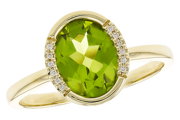 E273-94612: LDS RG 1.72 TW PERIDOT 1.75 TGW (9x7 PER)