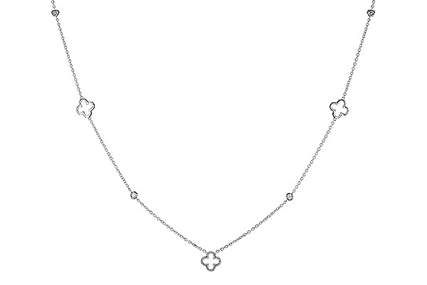 E274-83685: NECKLACE .20 TW (18")